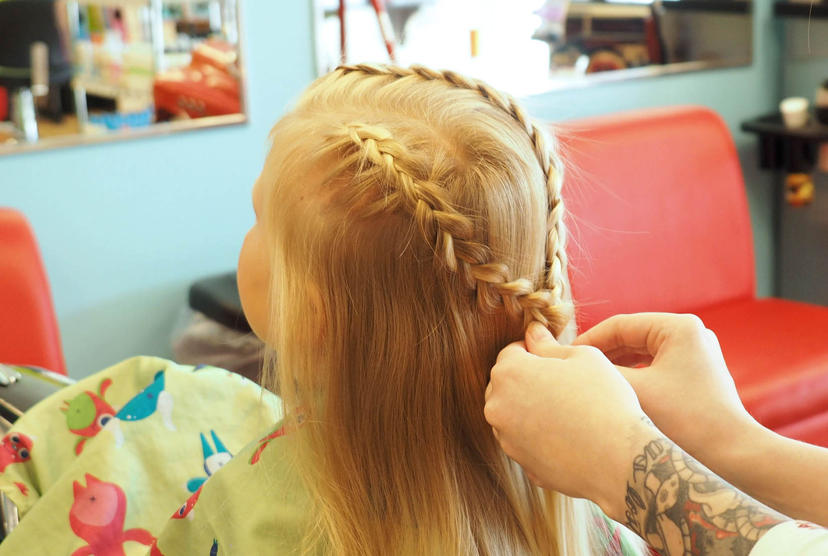 Hair Cut & Styling Services - Pigtails & Crewcuts - Kids Hair Salons