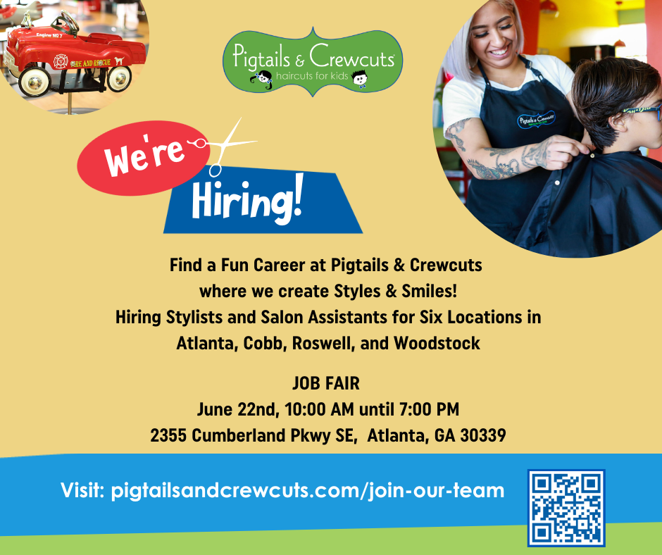 Job Fair for hair stylists and salon assistants