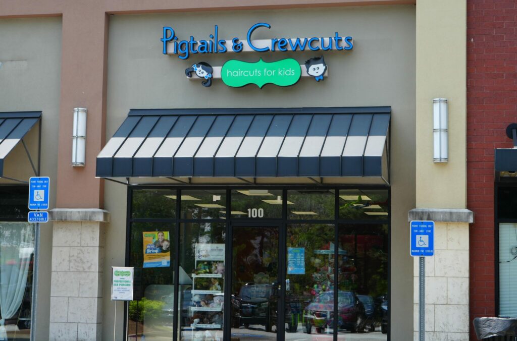Exterior of Pigtails & Crewcuts Smyrna/Vinings