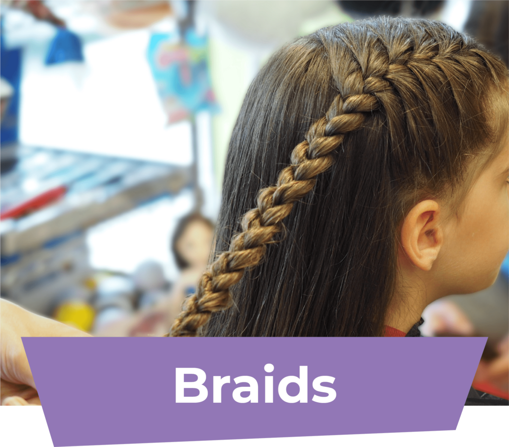 Braids button - Pigtails & Crewcuts Cypress