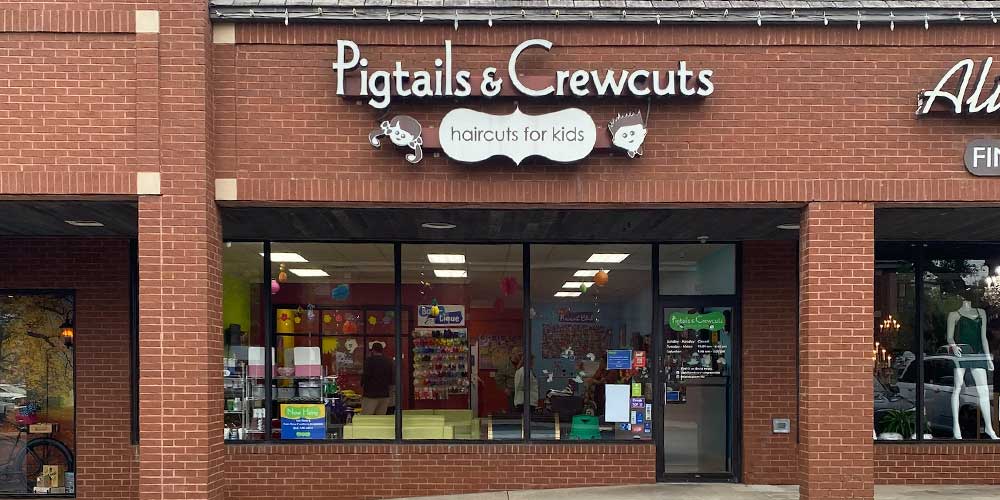 Pigtails & Crewcuts Greenville Augusta Road Exterior