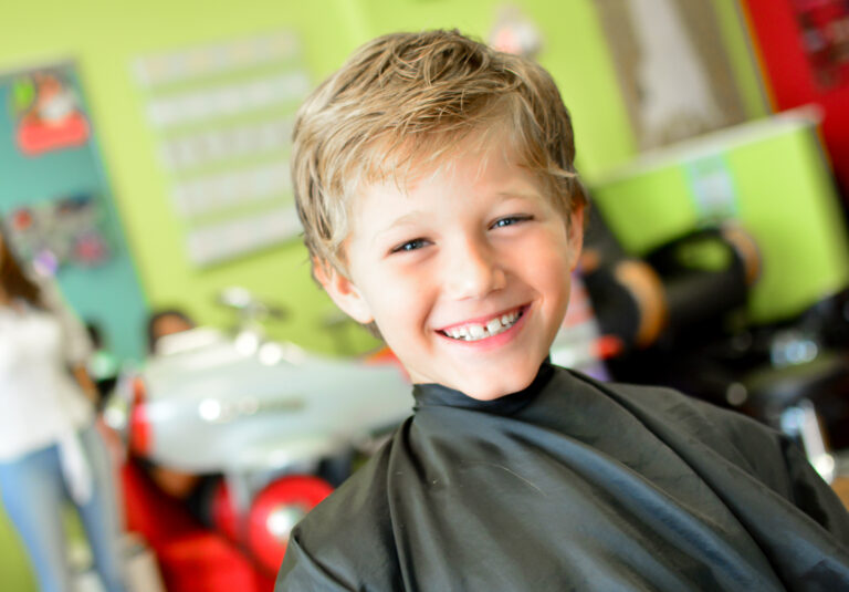 Boy with shaggy hair - Pigtails & Crewcuts Jacksonville