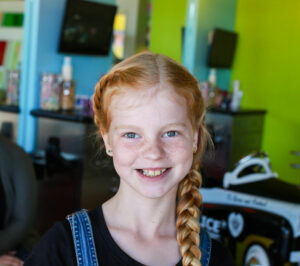 Girl with side braid - Pigtails & Crewcuts Jacksonville