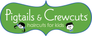 Pigtails & Crewcuts Logo - Marietta-West Cobb
