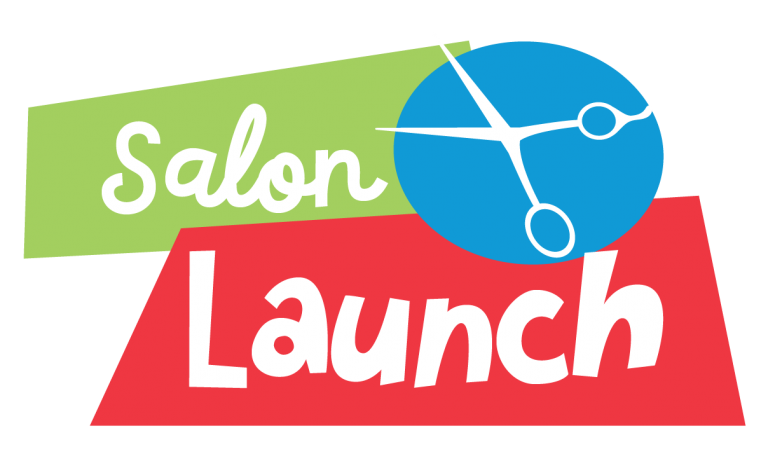 Salon Launch text bubble
