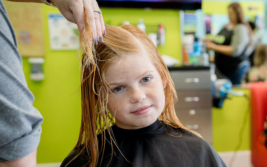Girl with Damn Hair