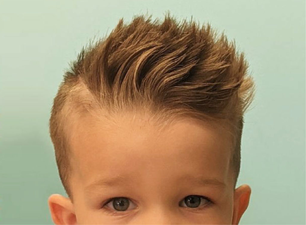 15 Stylish Haircuts for Boys - Pigtails & Crewcuts