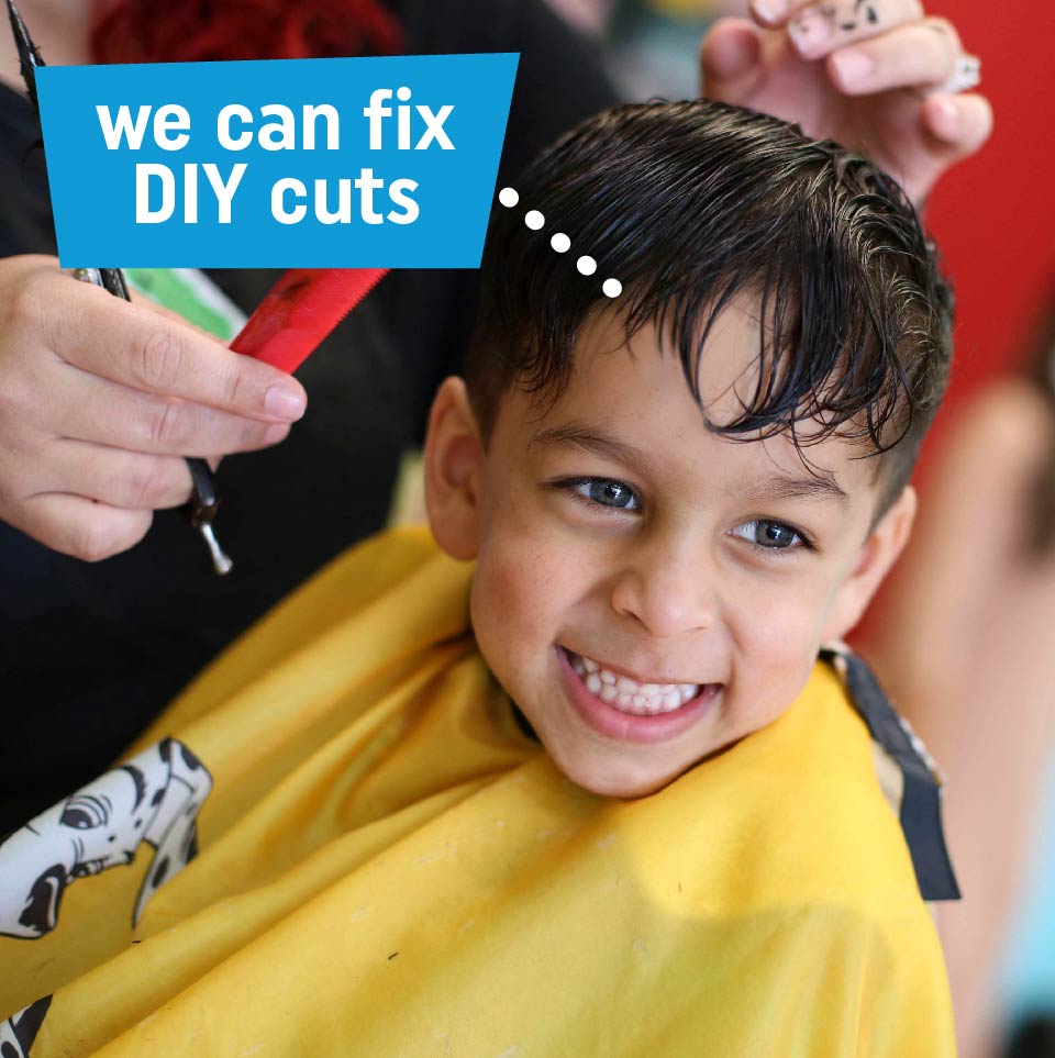 Kids' Hair Disasters - DIY Haircut