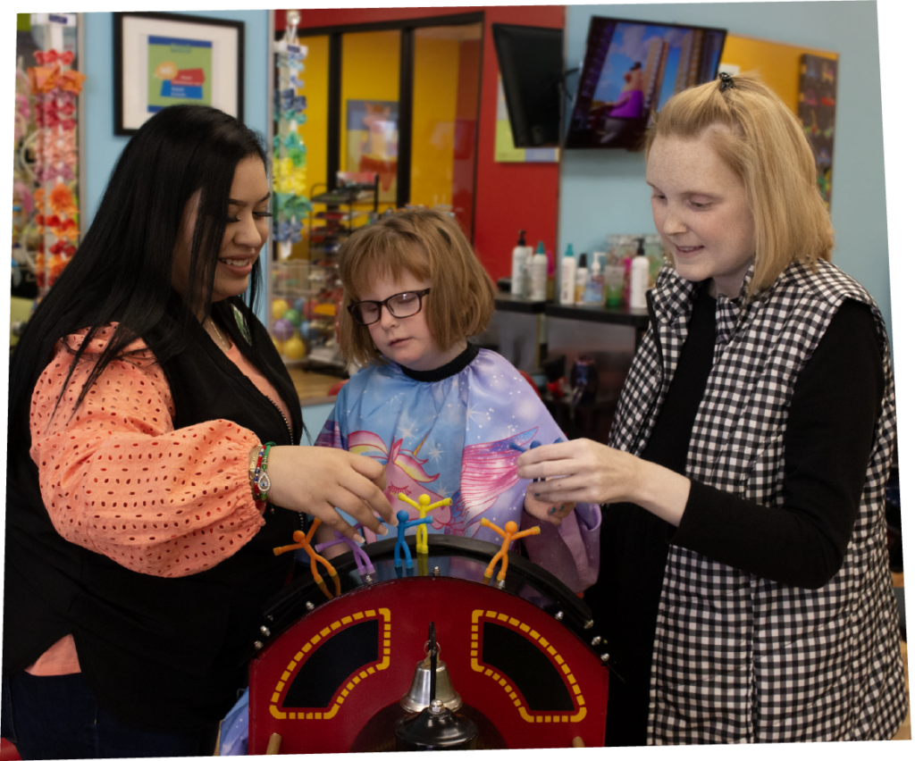 Inclusive services for kids at Pigtails & Crewcuts