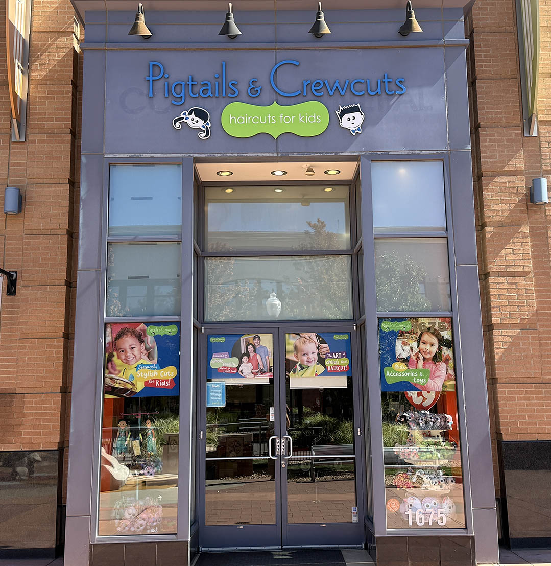 Pigtails & Crewcuts Denver - Northfield Salon Exterior