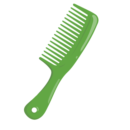 Detangling service available at Pigtails & Crewcuts
