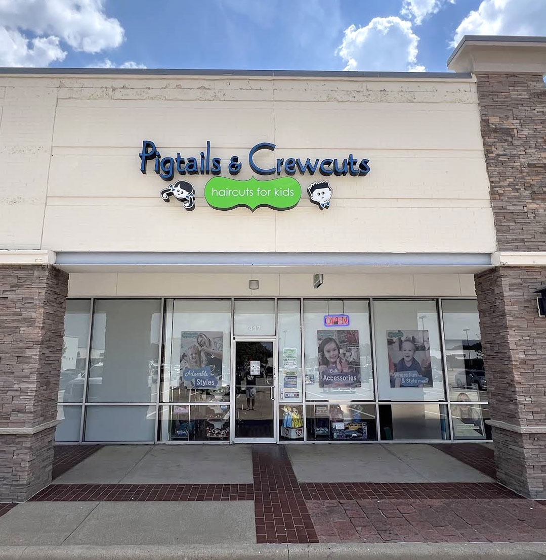 Pigtails & Crewcuts Plano salon exterior