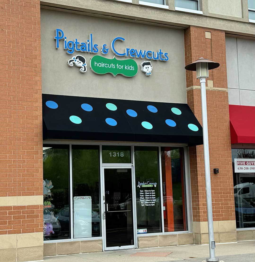 Pigtails & Crewcuts Geneva salon exterior