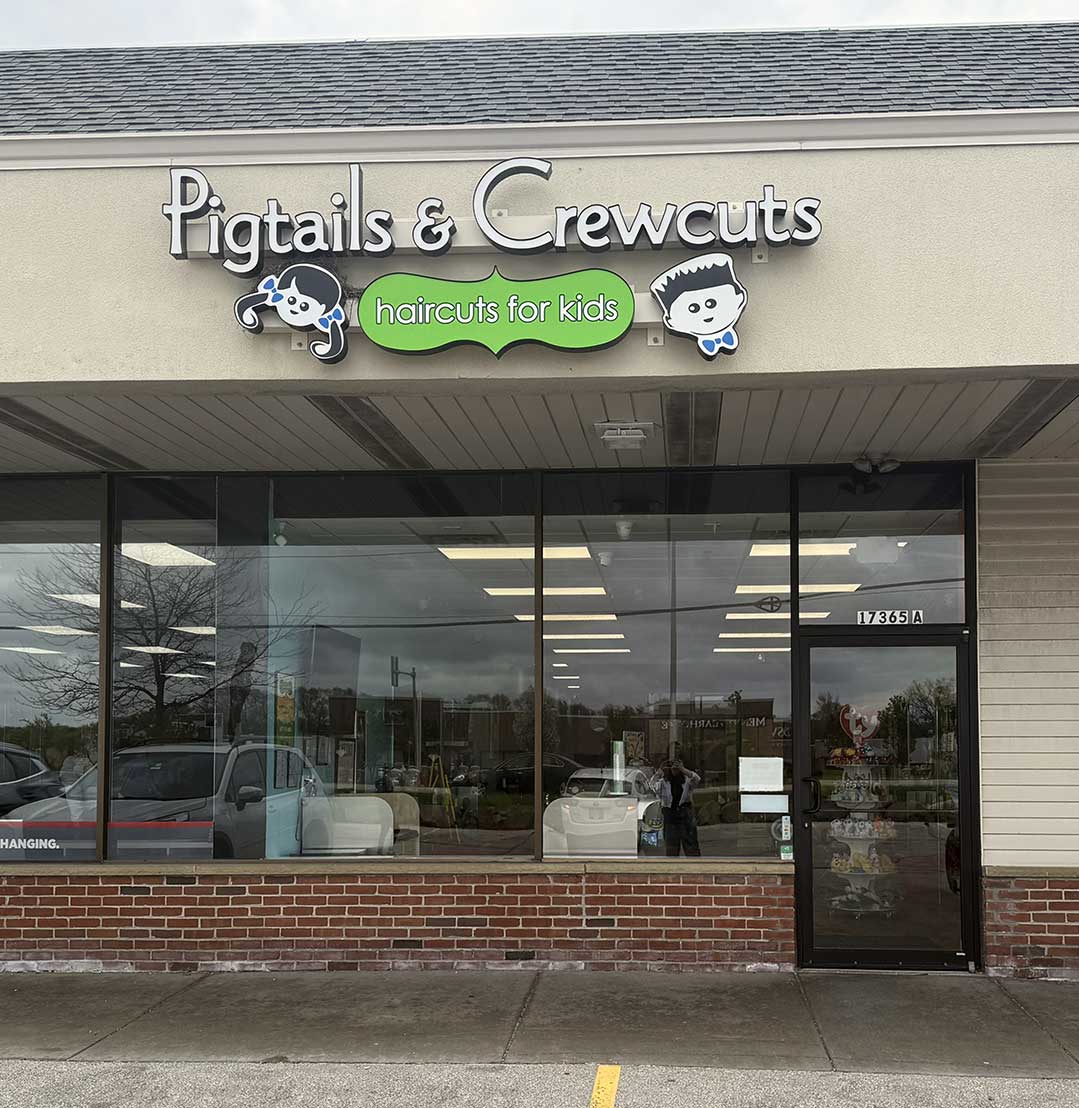 Pigtails & Crewcuts Brookfield salon exterior
