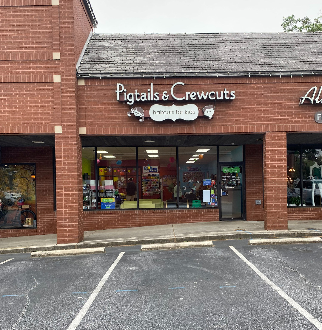 Pigtails & Crewcuts Greenville, Augusta Rd salon exterior