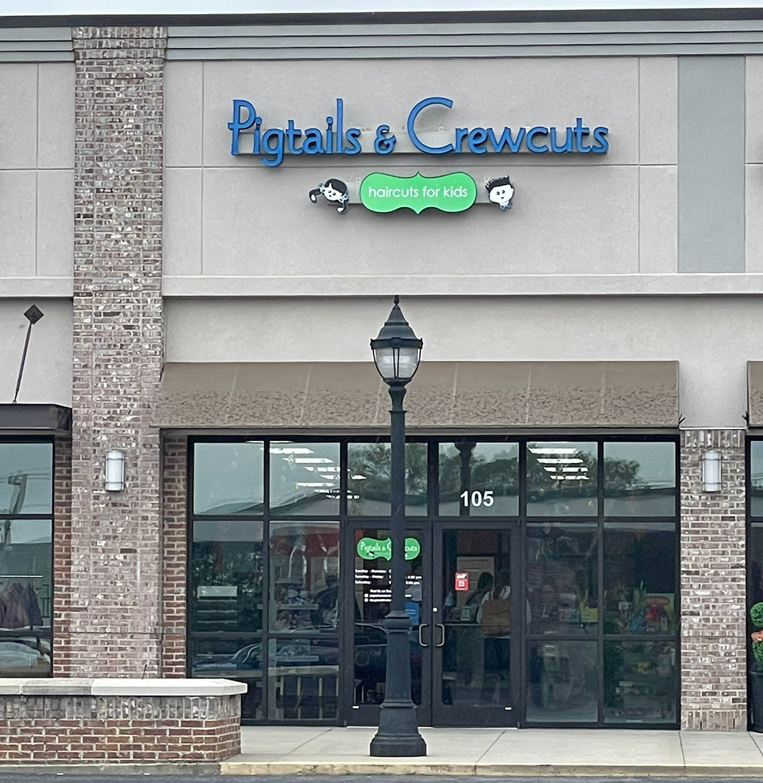 Pigtails & Crewcuts Five Forks salon exterior